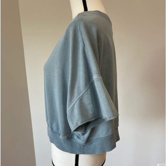 Out From Under Urban Outfitters size large boxy crop sweatshirt athleisure cozy - Picture 8 of 12